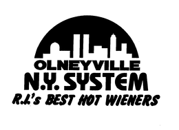 OLNEYVILLE N.Y. SYSTEM R.I.'S BEST HOT WIENERS trademark