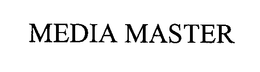 MEDIA MASTER trademark