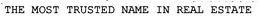 THE MOST TRUSTED NAME IN REAL ESTATE trademark