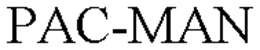 PAC-MAN trademark