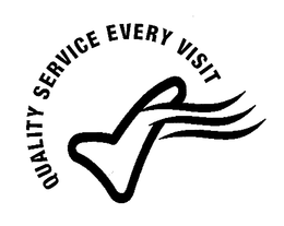 QUALITY SERVICE EVERY VISIT trademark