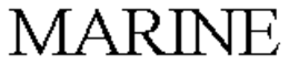 MARINE trademark