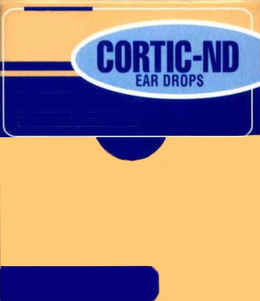 CORTIC-ND EAR DROPS trademark