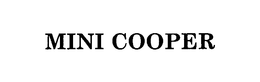 MINI COOPER trademark