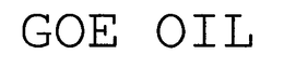 GOE OIL trademark