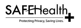 SAFEHEALTH + PROTECTING PRIVACY, SAVING LIVES. trademark