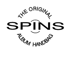 SPINS THE ORIGINAL ALBUM HANDBAG trademark