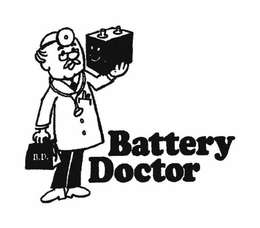 B.D. BATTERY DOCTOR trademark