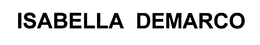 ISABELLA DEMARCO trademark