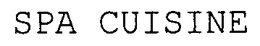 SPA CUISINE trademark