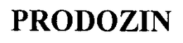 PRODOZIN trademark