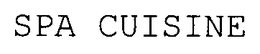 SPA CUISINE trademark
