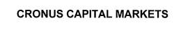 CRONUS CAPITAL MARKETS trademark