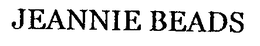 JEANNIE BEADS trademark