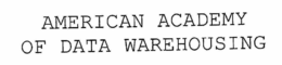 AMERICAN ACADEMY OF DATA WAREHOUSING trademark