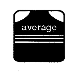 AVERAGE trademark