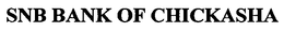 SNB BANK OF CHICKASHA trademark