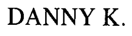 DANNY K. trademark