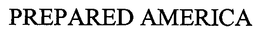 PREPARED AMERICA trademark