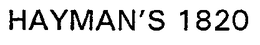 HAYMAN'S 1820 trademark