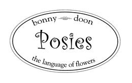 POSIES BONNY DOON THE LANGUAGE OF FLOWERS trademark