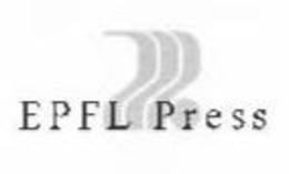 EPFL PRESS trademark
