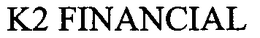 K2 FINANCIAL trademark