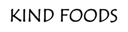 KIND FOODS trademark