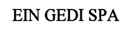 EIN GEDI SPA trademark