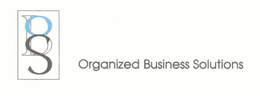 ORGANIZED BUSINESS SOLUTIONS OBS trademark