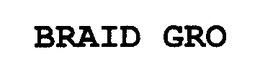 BRAID GRO trademark