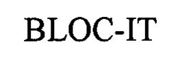 BLOC-IT trademark