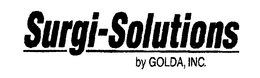 SURGI-SOLUTIONS BY GOLDA, INC. trademark