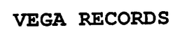 VEGA RECORDS trademark