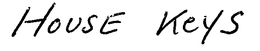 HOUSE KEYS trademark