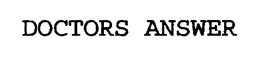 DOCTORS ANSWER trademark