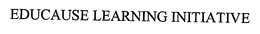 EDUCAUSE LEARNING INITIATIVE trademark