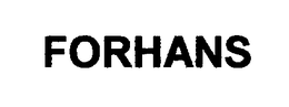 FORHANS trademark