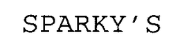 SPARKY'S trademark