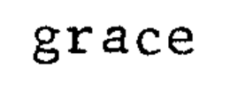 GRACE trademark