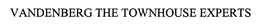 VANDENBERG THE TOWNHOUSE EXPERTS trademark