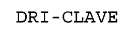 DRI-CLAVE trademark