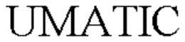UMATIC trademark