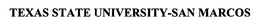 TEXAS STATE UNIVERSITY-SAN MARCOS trademark