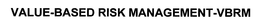 VALUE-BASED RISK MANAGEMENT-VBRM trademark