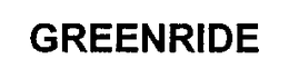 GREENRIDE trademark