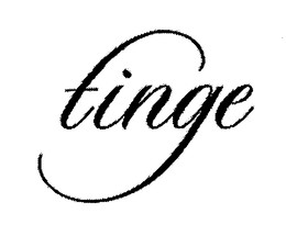 TINGE trademark