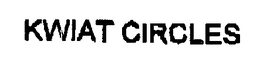 KWIAT CIRCLES trademark