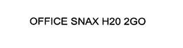 OFFICE SNAX H20 2GO trademark