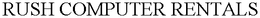 RUSH COMPUTER RENTALS trademark